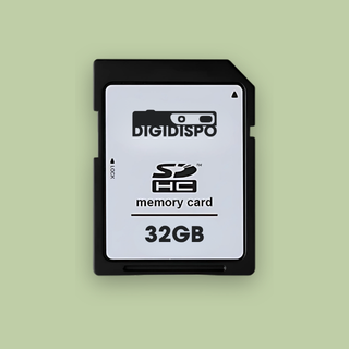 SD Card - 32GB (30 hrs+ videos)