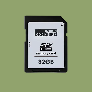 Carte SD - 32 Go (plus de 30 heures de vidéos)