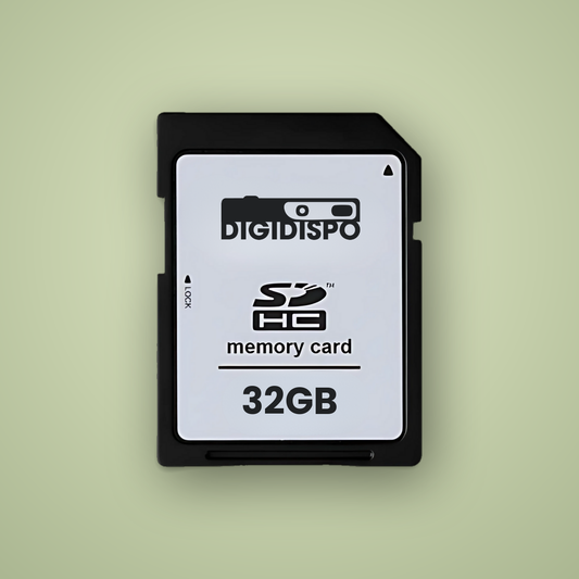 Carte SD - 32 Go (plus de 30 heures de vidéos)