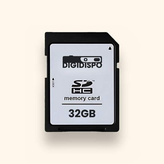 SD Card - 32GB (30 hrs+ videos)