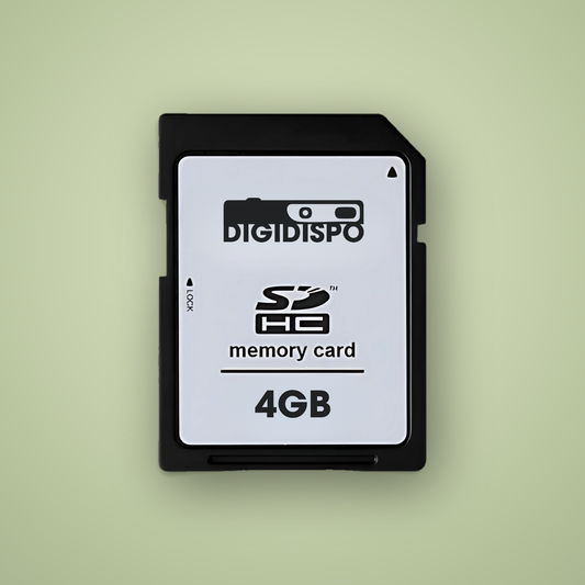 Carte SD - 4 Go (plus de 1000 photos)